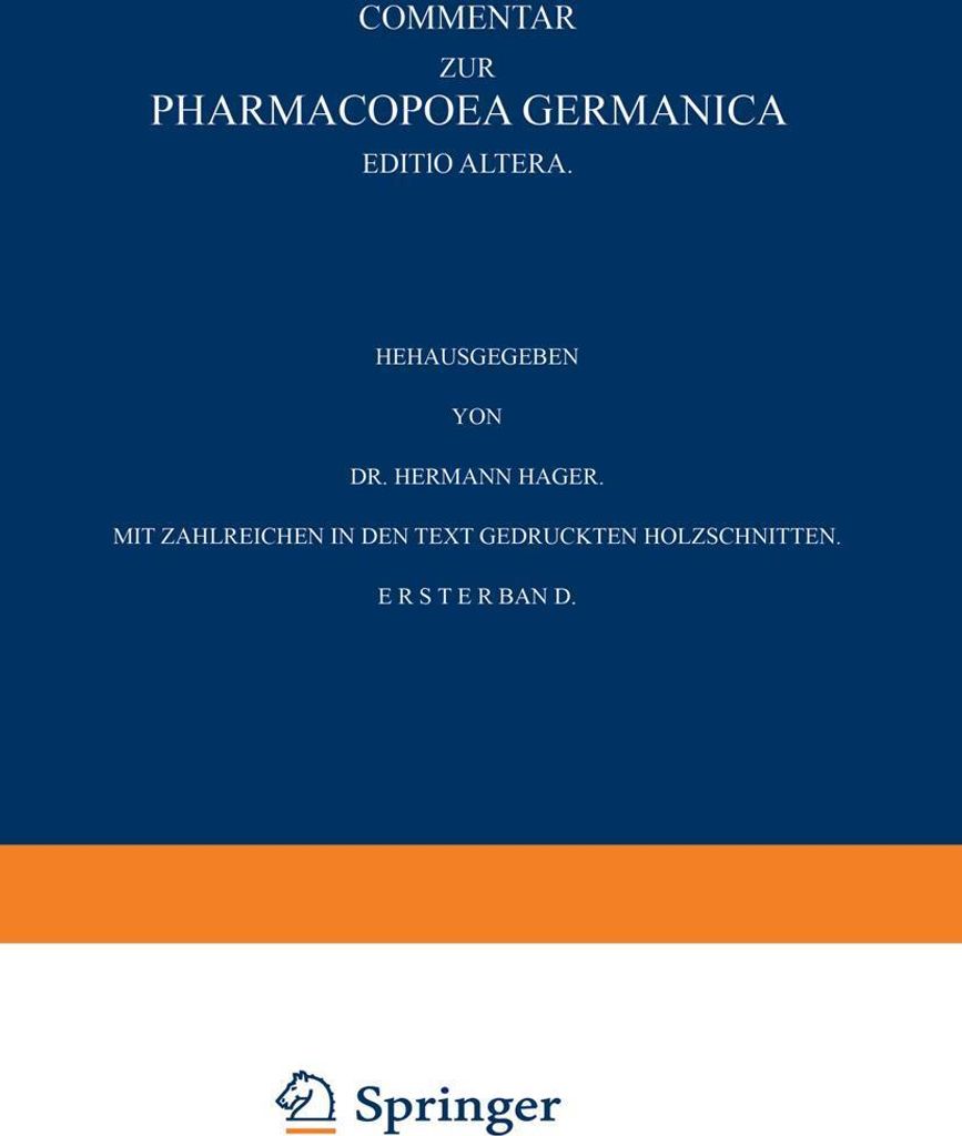 Commentar zur Pharmacopoea Germanica