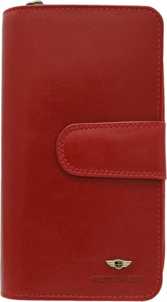 Portafoglio Peterson PTN203VTBD in Vera Pelle: Eleganza con Protezione RFID