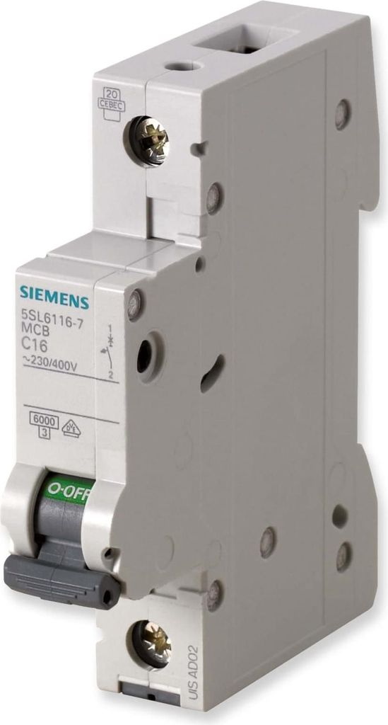 Siemens Indus.Sector LS-Schalter C10A 1pol 6kA 5SL6110-7