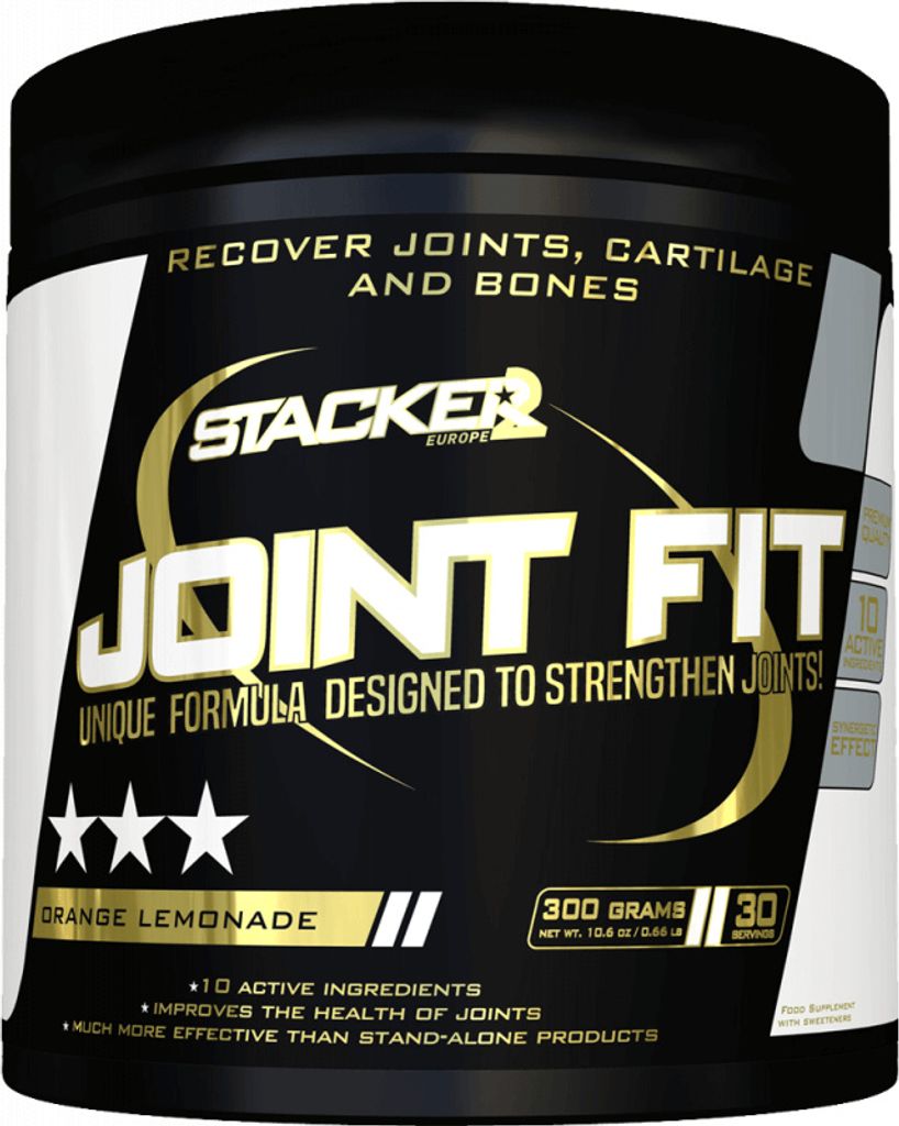 Stacker2 Joint Fit (300g) Orange Lemonade - Vitamine, Mineralien & Gesundheit - Gelenkunterstützung