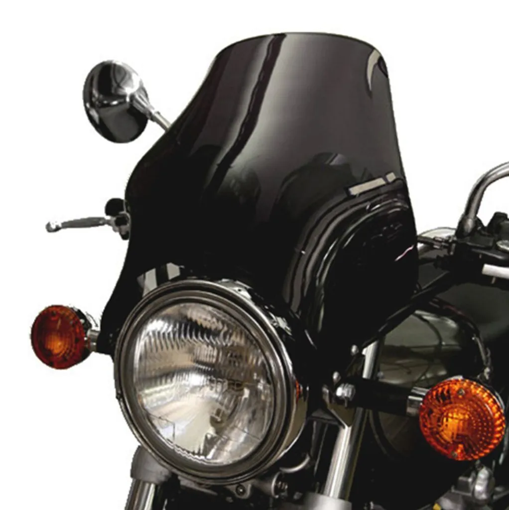 Saute-vent PUIG 0869N Haute Résistance Noir pour KAWASAKI ER-5 500