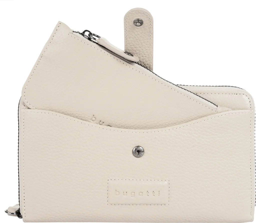 bugatti portafoglio Elsa Zip Wallet White avorio - 12