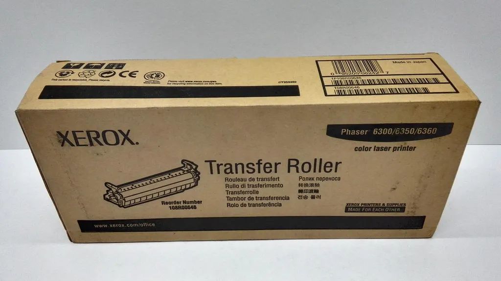 Rouleau de transfert Xerox 108R00646 pour imprimante laser Phaser 6360
