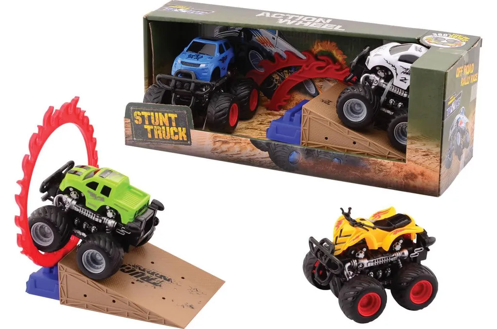 Voiture Tout-Terrain en Carton à Construire - Jeu Créatif Racer 26028