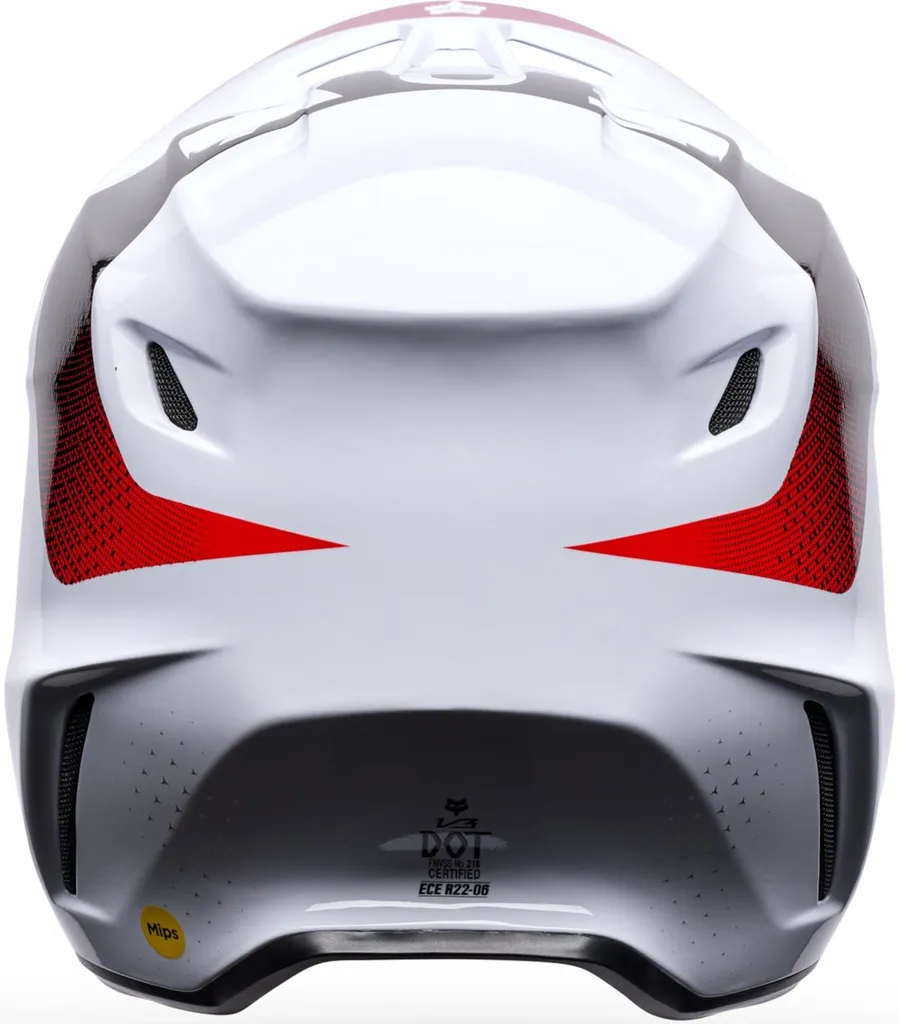 Casque de cross FOX V3 Tine homologué pour la compétition de moto