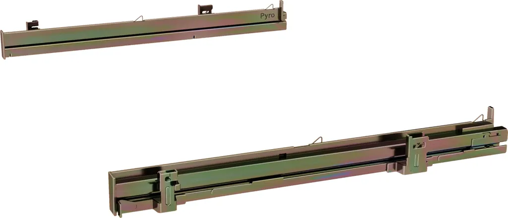 Neff Z1608CX0 Clip Rail Full Extension - Guida Pirolitica Design