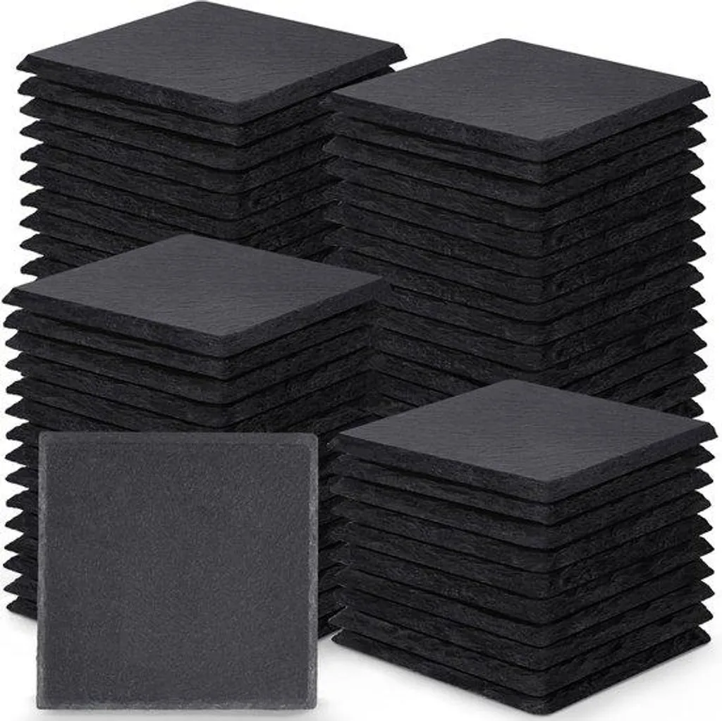Cales en Pierre Noire 4 Pouces pour Pose de Dalles et Nivellement - 72x