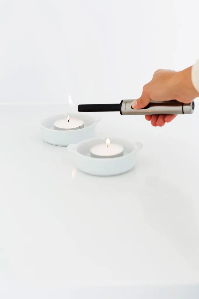 Brabantia 366246 Accendino Profile Gas Matt Steel - Design Iconico