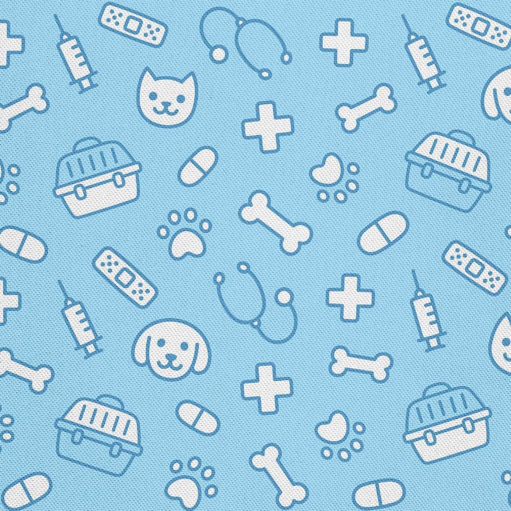 OUTDOOR DEKOSTOFFE OXFORD - Motiv Veterinär Klinik