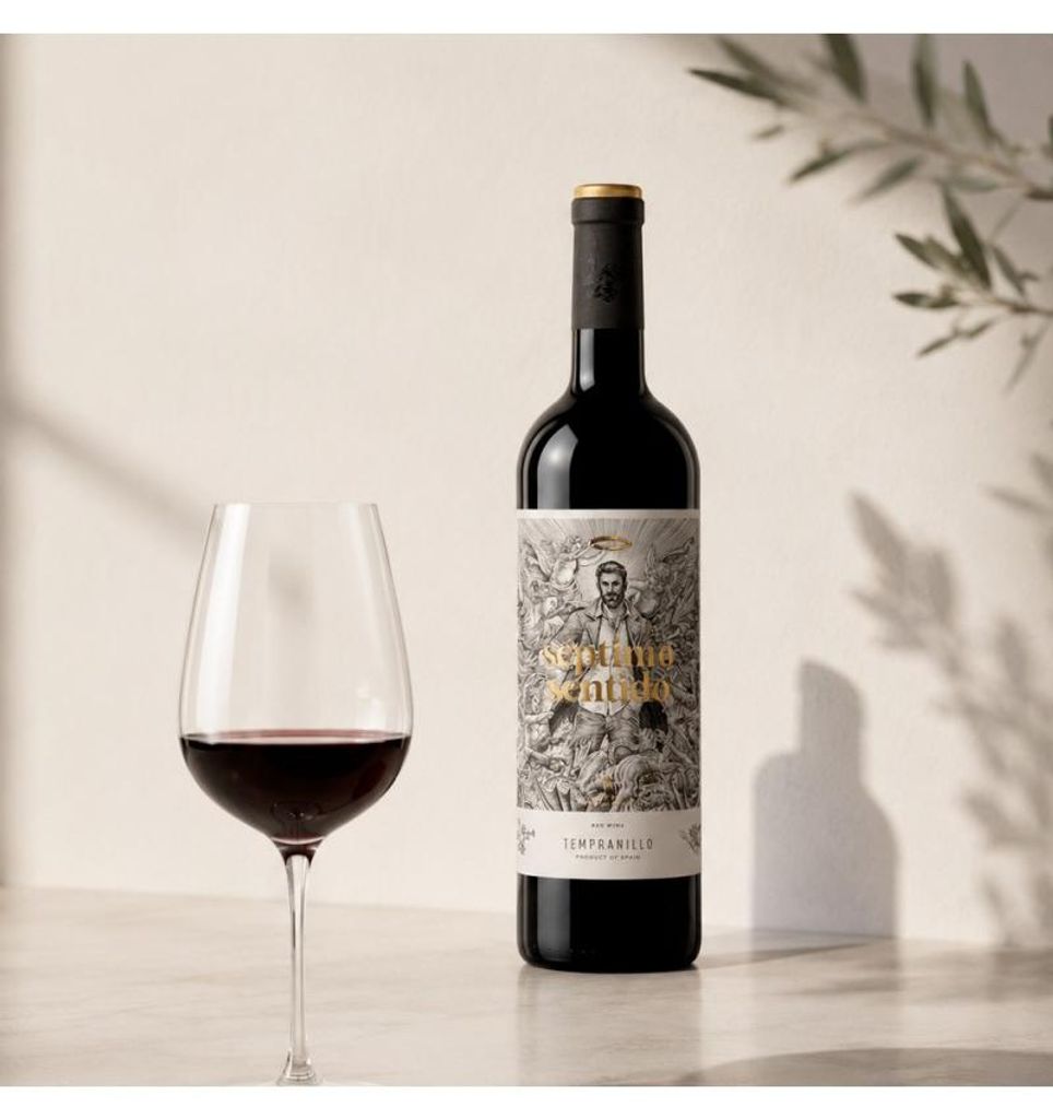 Séptimo Sentido Tempranillo 2025 Rotwein Spanien V.T. Produktbild 