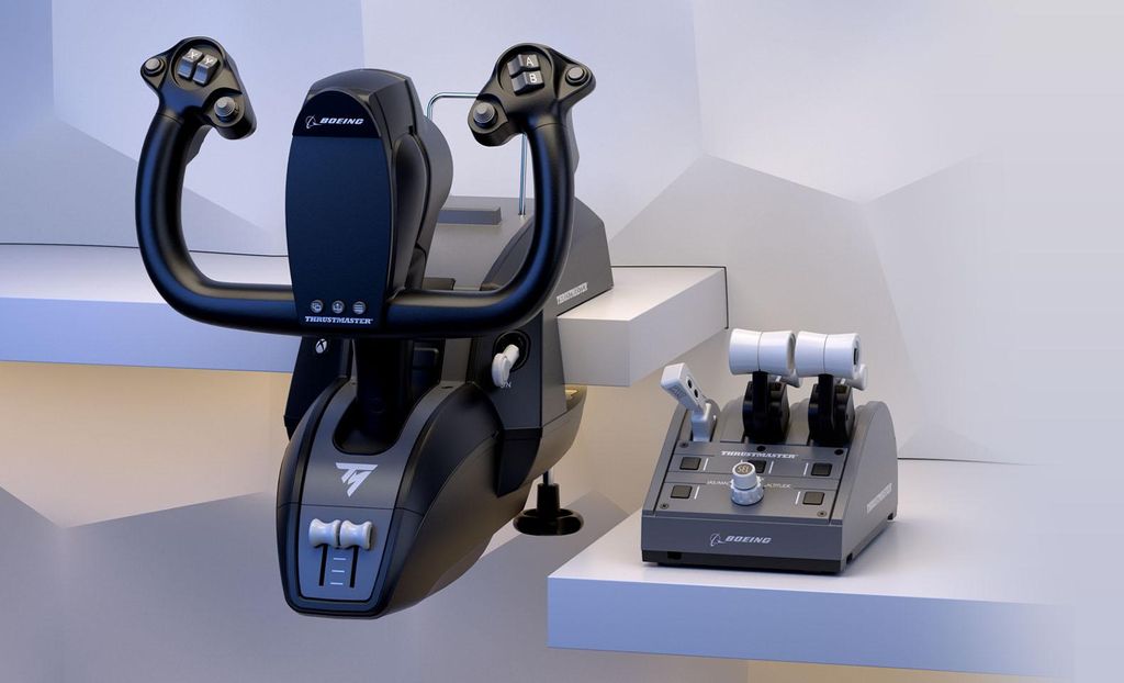 THRUSTMASTER ヨークフルセット TCA Yoke Pack Boeing Edition