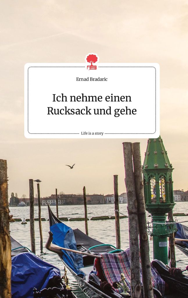 Ich nehme einen Rucksack und gehe. Life is a Story - story.one