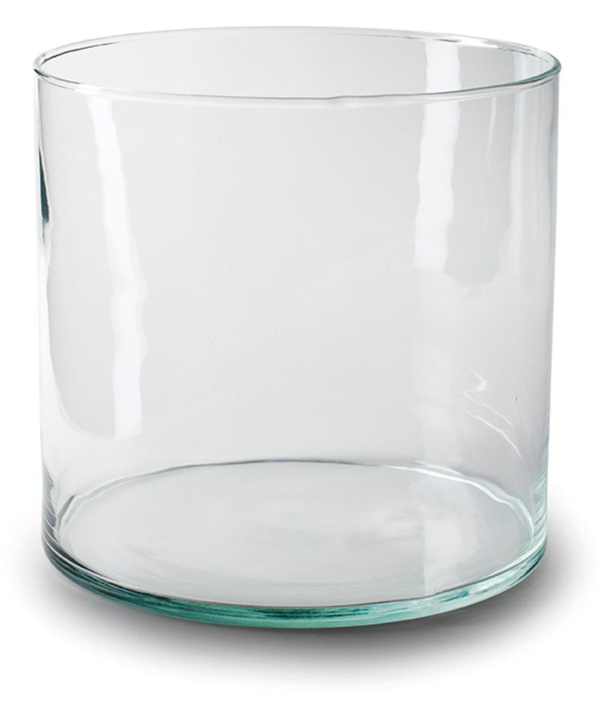 Glasvase Zylinder MARACANA H. 24cm D. 25cm rund Jodeco Produktbild 