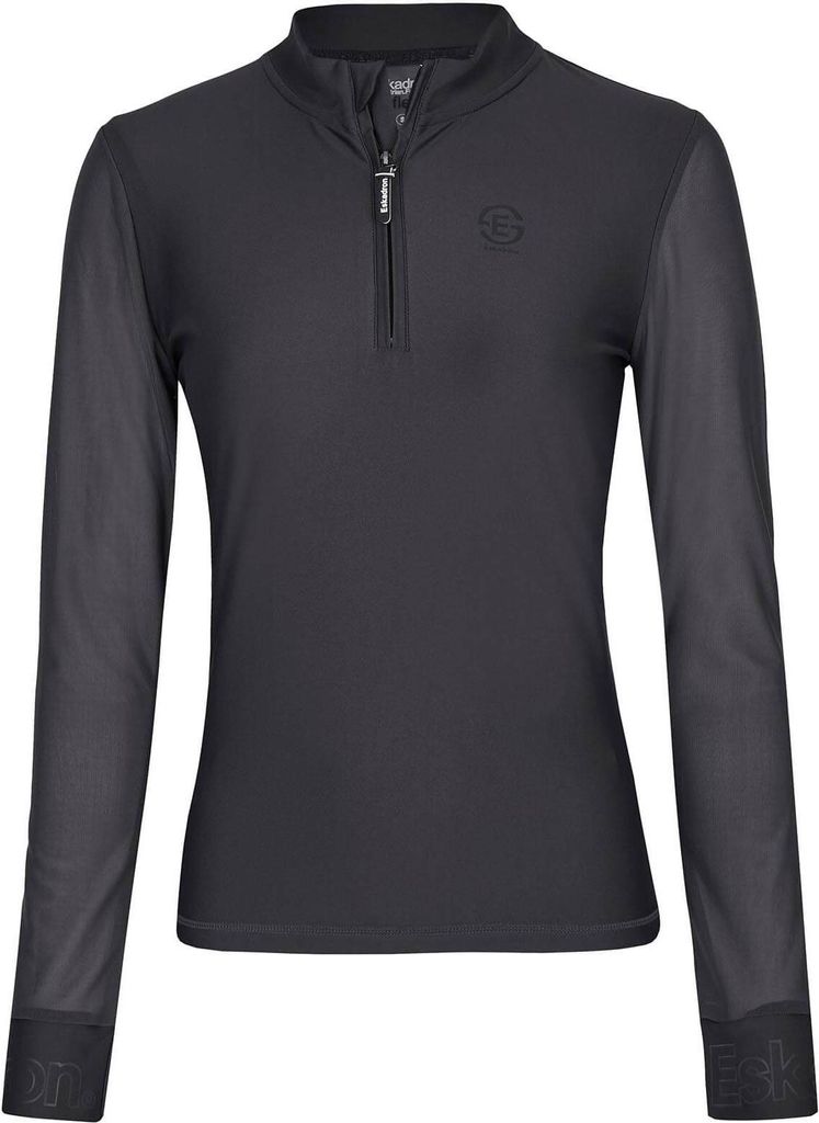 Eskadron Langarmshirt Damen Longsleeve Half-Zip Reflexx Fanatics 2023 Funktionsshirt Deepgrey M