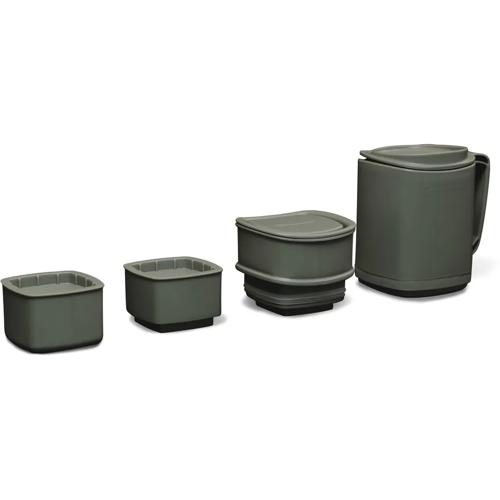 Gobelet Isotherme RidgeMonkey DLX Brew Set Argent : Fini le Café Froid