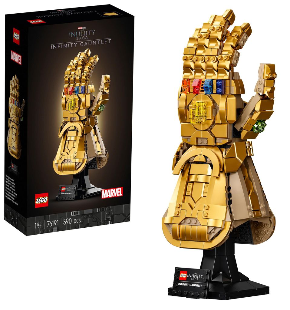 LEGO Marvel, Guanto dell'Infinito, modello del guanto di Immagine del prodotto 