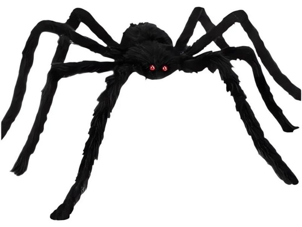 Ruhhy 26029 Gigantyczny pająk 50 cm, czarny Zdjęcie produktu 