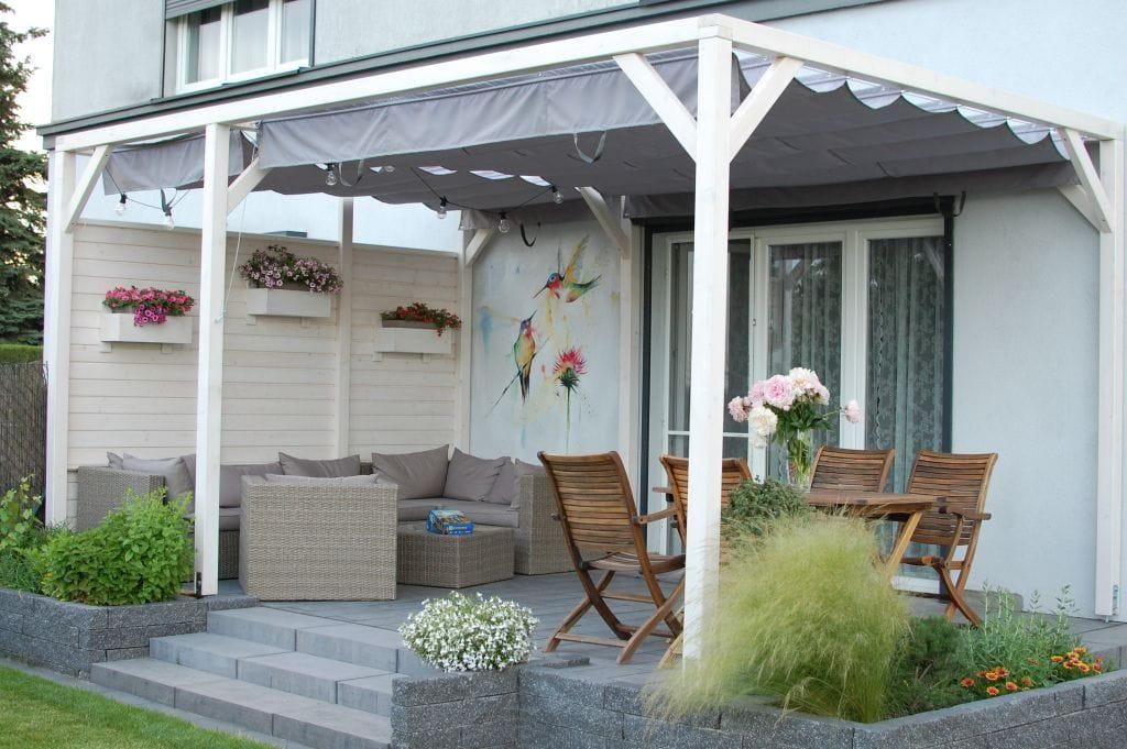 Horizontální římská roleta Premium Decor 3x4, šedá Obrázek produktu 