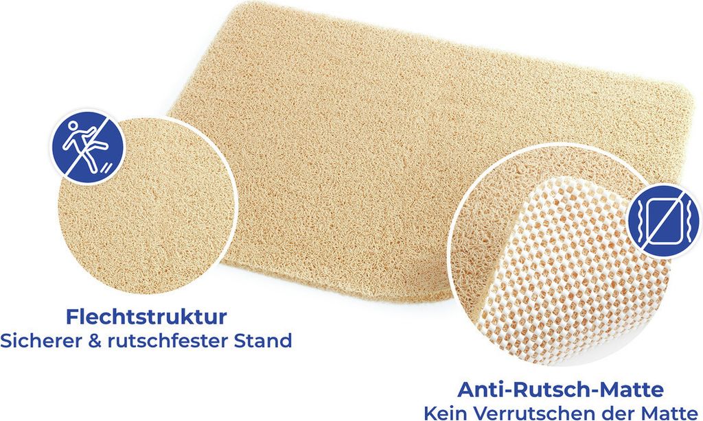 WENKO Wellness Matte 40x60 Baden Dusche Fuß Reinigung Produktbild 3