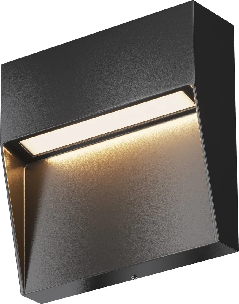 Éclairage Marches Escalier Extérieur - Spot Noir LED 3W Mane Maytoni