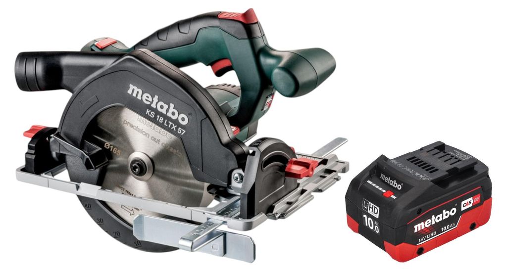 Metabo KS 18 LTX 57 Akku Handkreissäge 18 V 165 mm + 1x Produktbild 