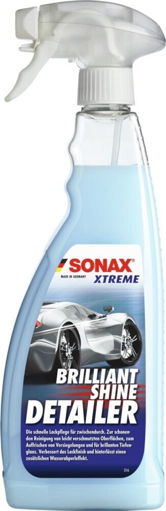 Sonax Xtreme Lackpflege Brillant Shine Detailer 750ml Produktbild 