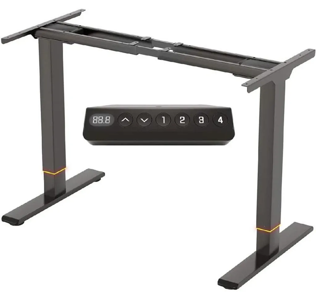 Bureau Assis-Debout EB2B-DE02 : Solution Ergonomique contre le Mal de Dos