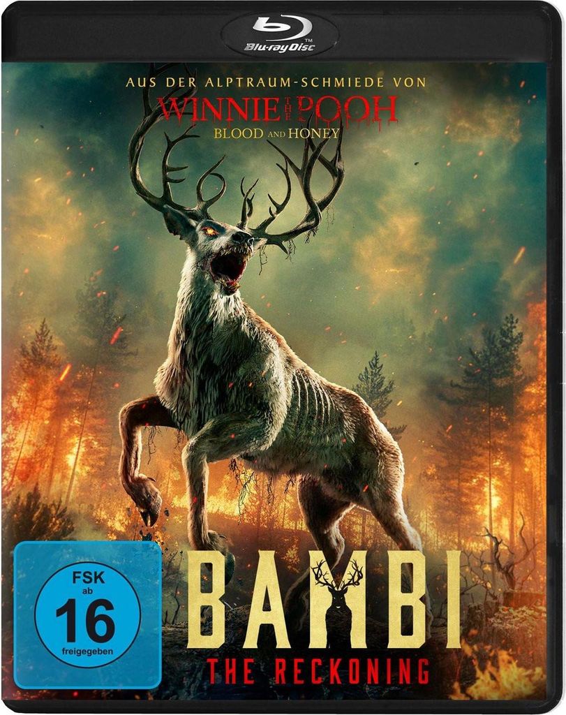 PLAION Bambi: The Reckoning, Film, Blu-ray, Deutsch, Englisch, Italienisch, 80 min, Bambi: The Reckoning, Horror