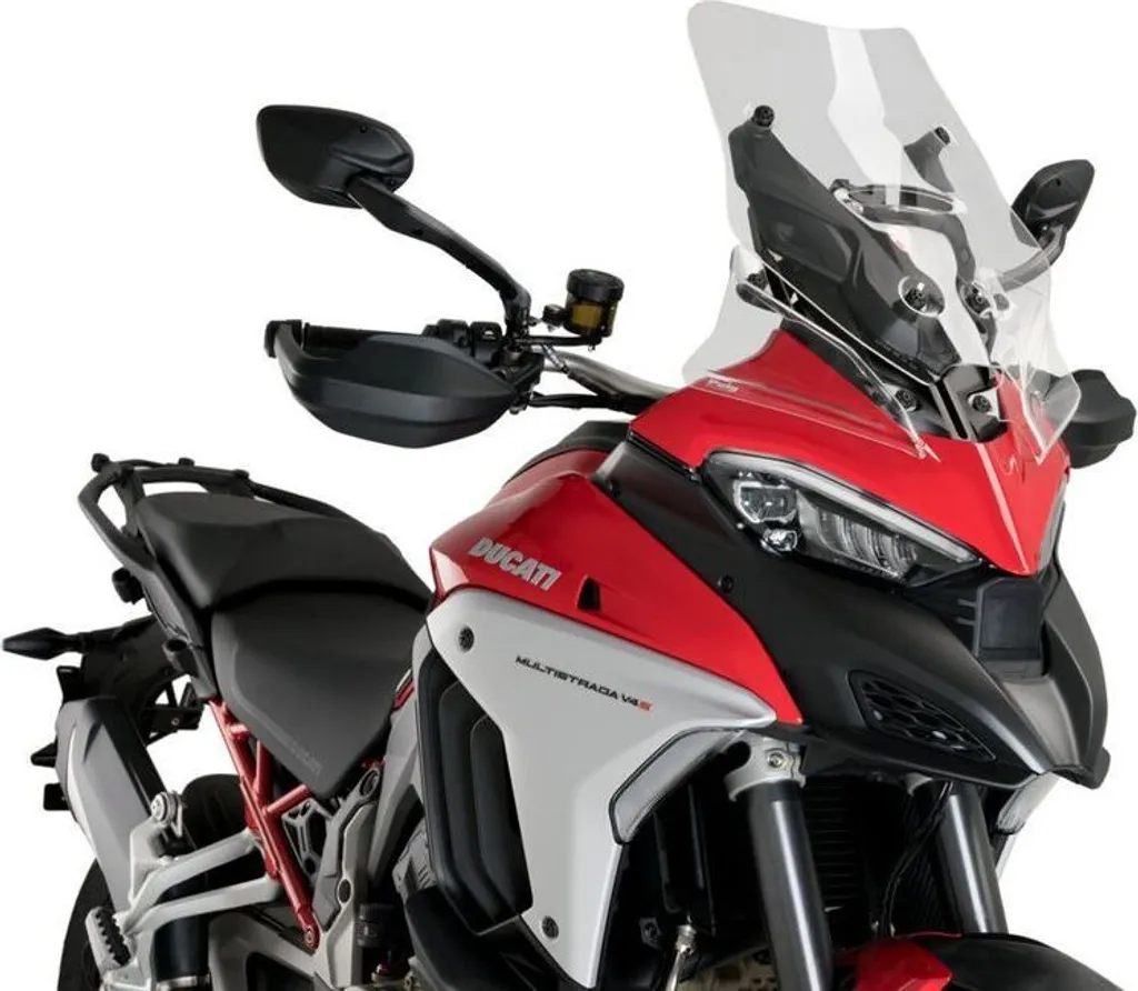 Visière de protection PUIG 21128W Extended Transparente Ducati V4 Pikes Peak
