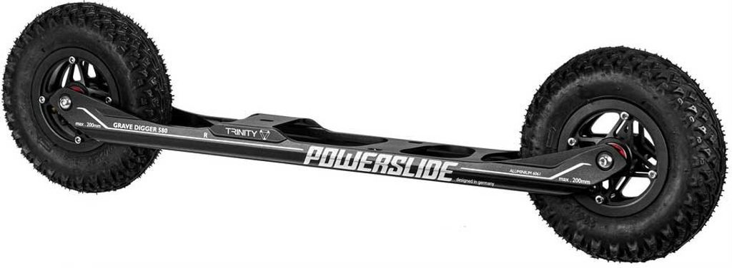 Powerslide Grave Digger 200 Tri Inline-skates Silber 600 mm Produktbild 