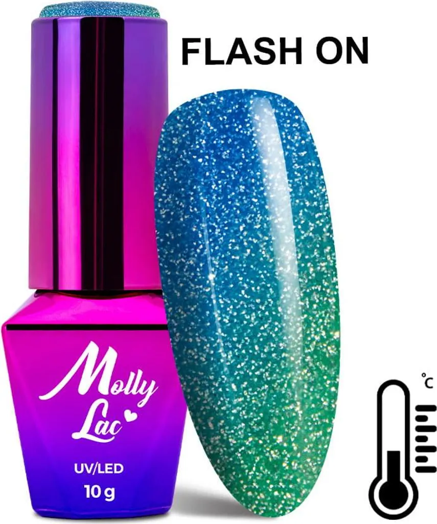 Vernis semi-permanent durable MollyLac 696 : éclat et tenue 21j
