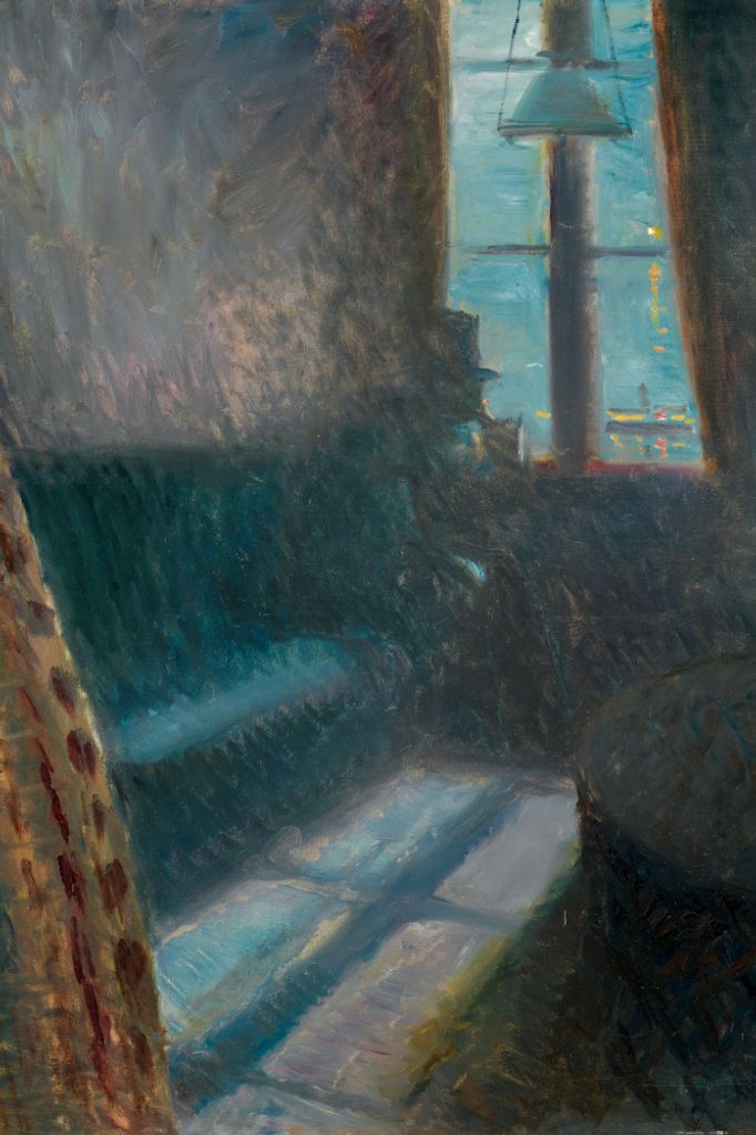 Edvard Munch Kunstdruck Bild - Nacht In Saint-Cloud, 1890 (120 x 80 cm)