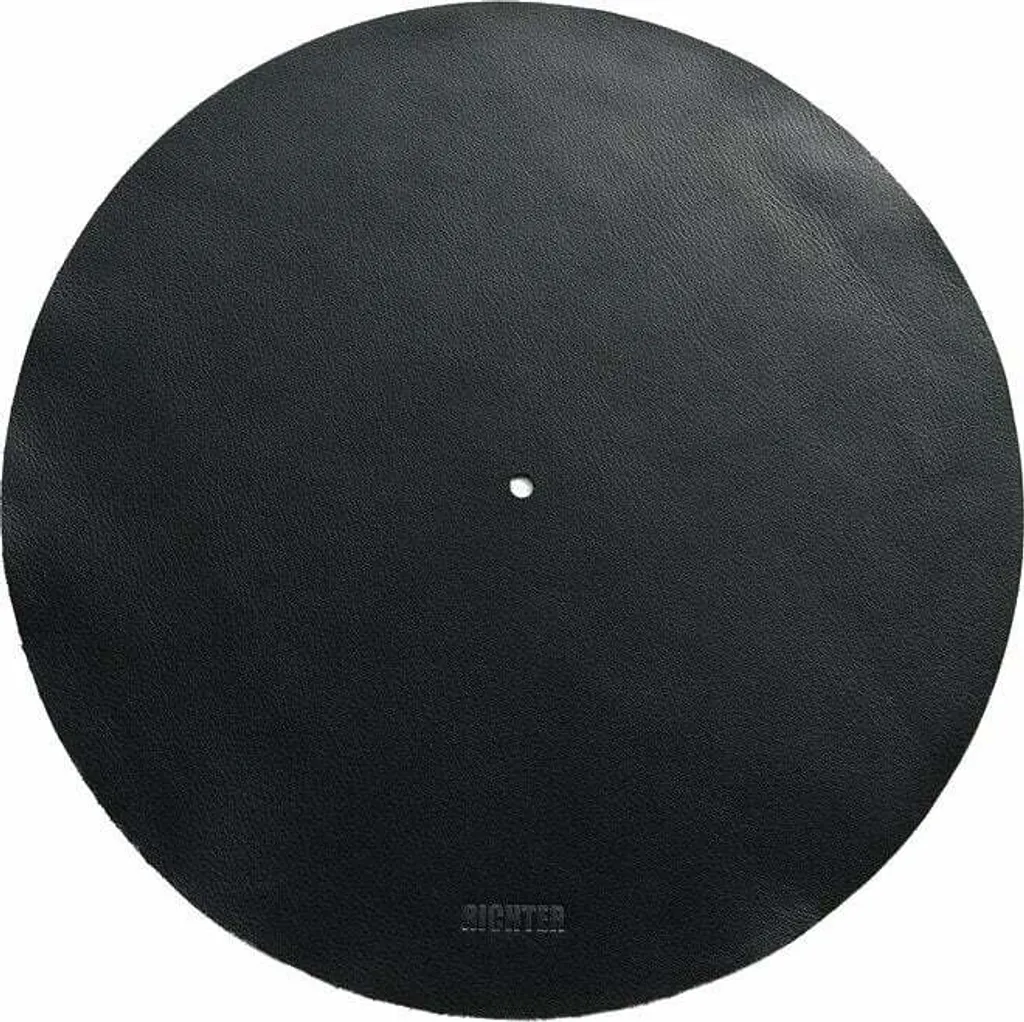 Éliminez les bruits statiques de vos vinyles avec le slipmat cuir Richter