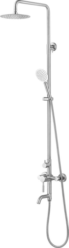 Duschsäule aus Edelstahl mit Dusch-Set STEELY 2 Produktbild 