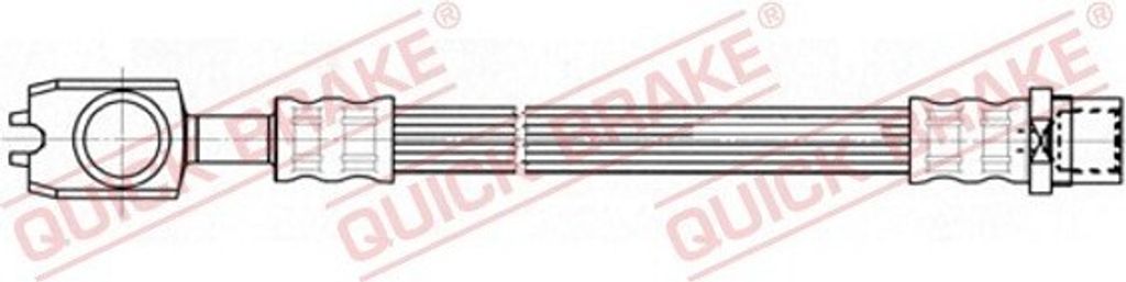 QUICK BRAKE Bremsschlauch Hinten Rechts Links für Passat B5.5 VW B5 AUDI A6 C5