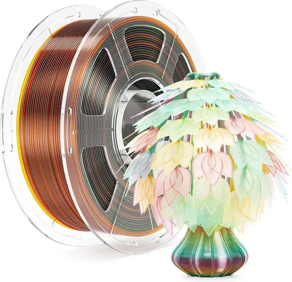 Bobina PETG Rainbow 1kg Alta Velocità | Filamento 3D Qualità Prezzo