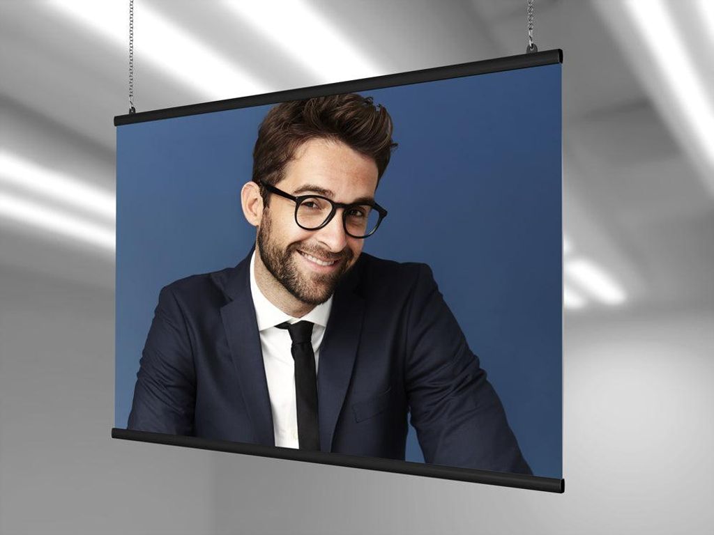 Posterleisten-Set Standard 200 cm - schwarz Produktbild 