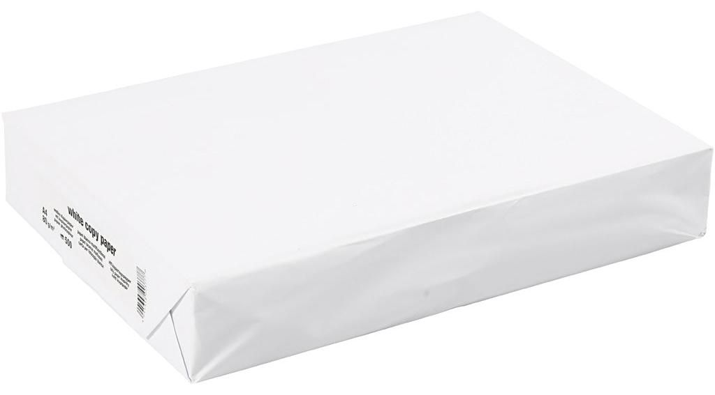 Tekenpapier of Kopieerpapier Wit, A4, 500vel Image du produit 