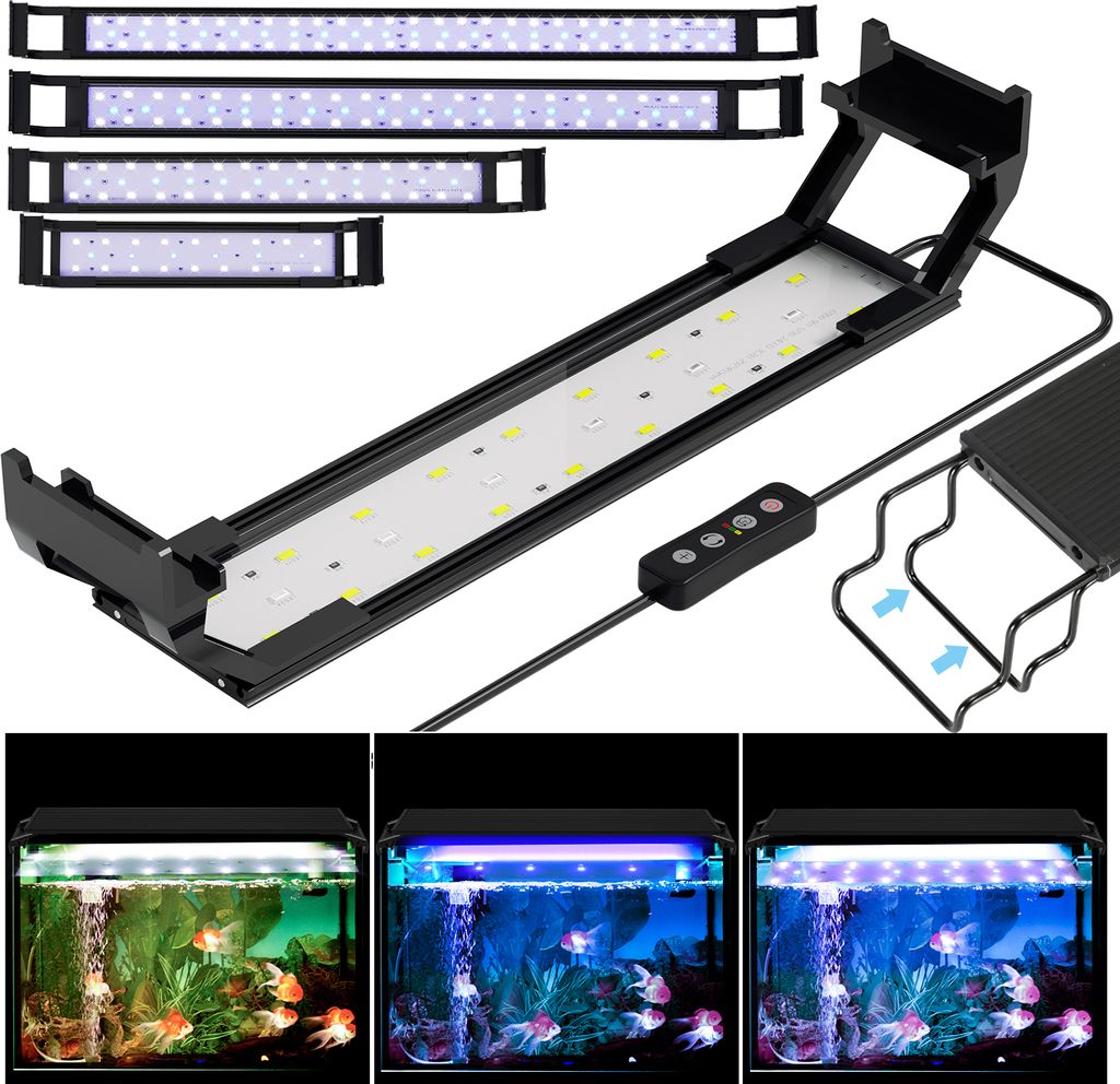 Bettizia 75-90cm LED Aquarium Licht Lampe Süßwasserfische Produktbild 