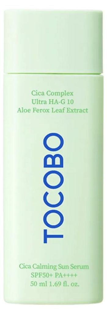 Tocobo Cica Kalmerend ZonneSerum SPF50+ PA++++ Productafbeelding 