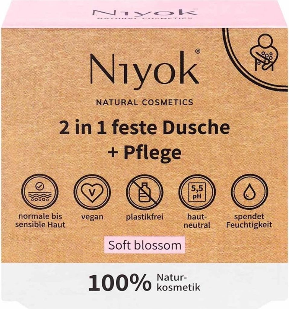 doccia+cura solida 2in1 - Fiore morbido 80g Immagine del prodotto 