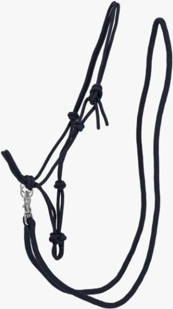 QHP Knotenhalfter Color mit Zügel navy, QHP17_Gr.:Warmblut