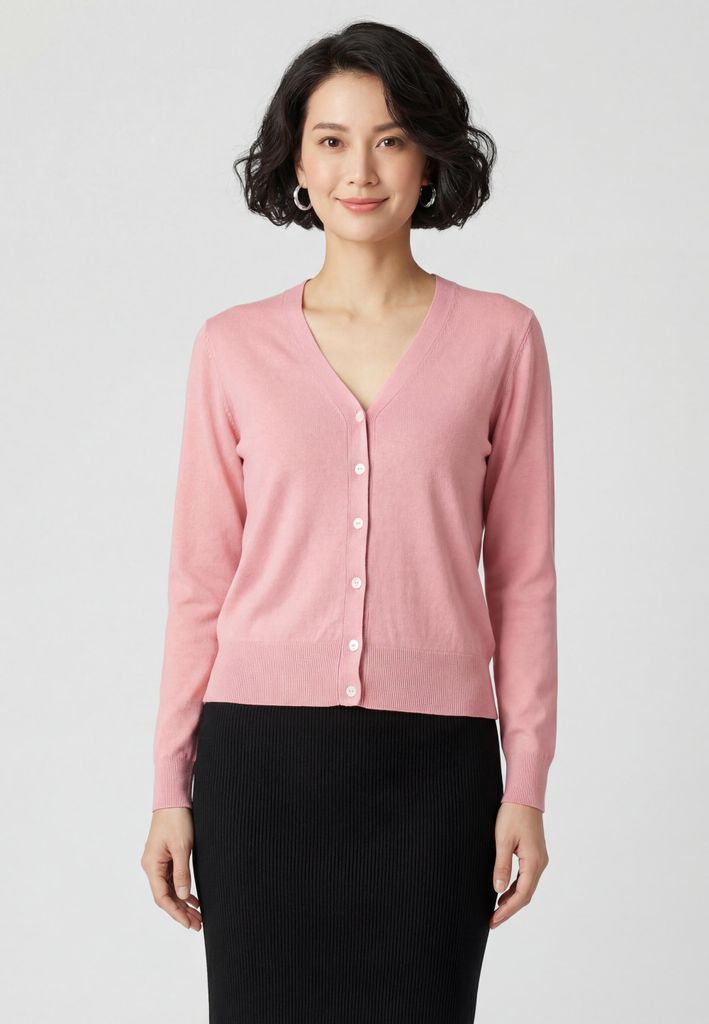 CHANCERY damen strickjacke - rosa, M