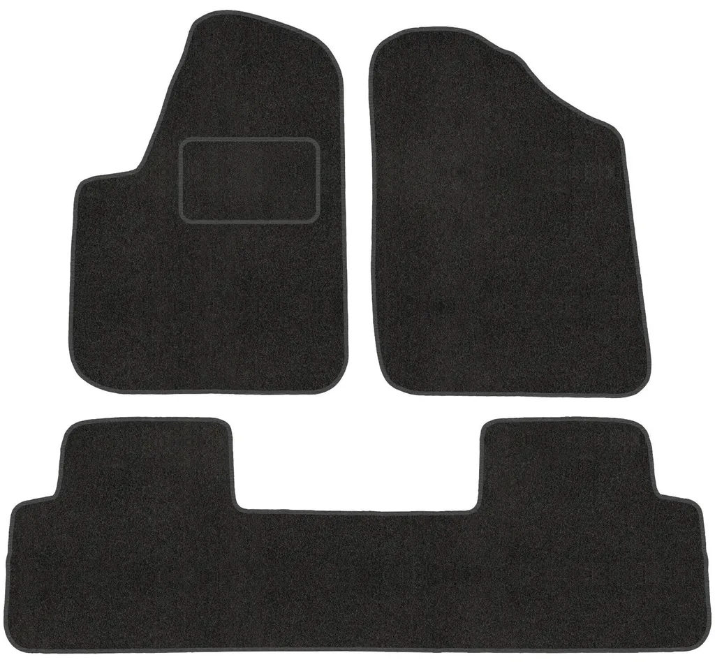 Set Tappeti Auto Citroen Berlingo I - Velluto Nero Resistente
