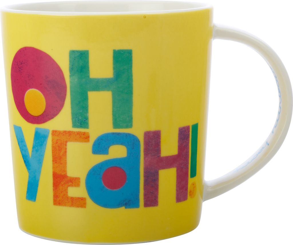 BE KIND Becher 380 ml, Oh Yeah, Porzellan, in Geschenkbox Produktbild 
