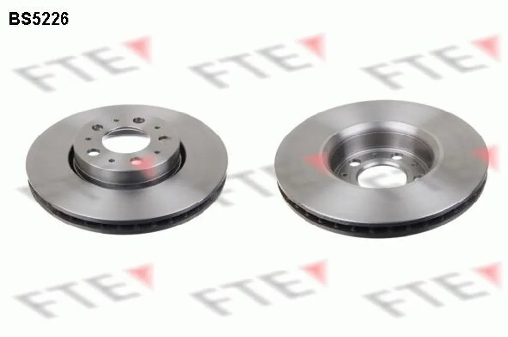 Disque de frein 286mm ventilé anti-vibration pour Volvo S60