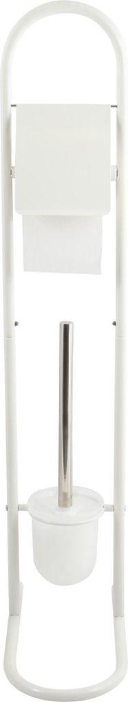MSV WC-set, roestvrij staal, toiletborstel, 15,7 x 29 x 79 Productafbeelding 