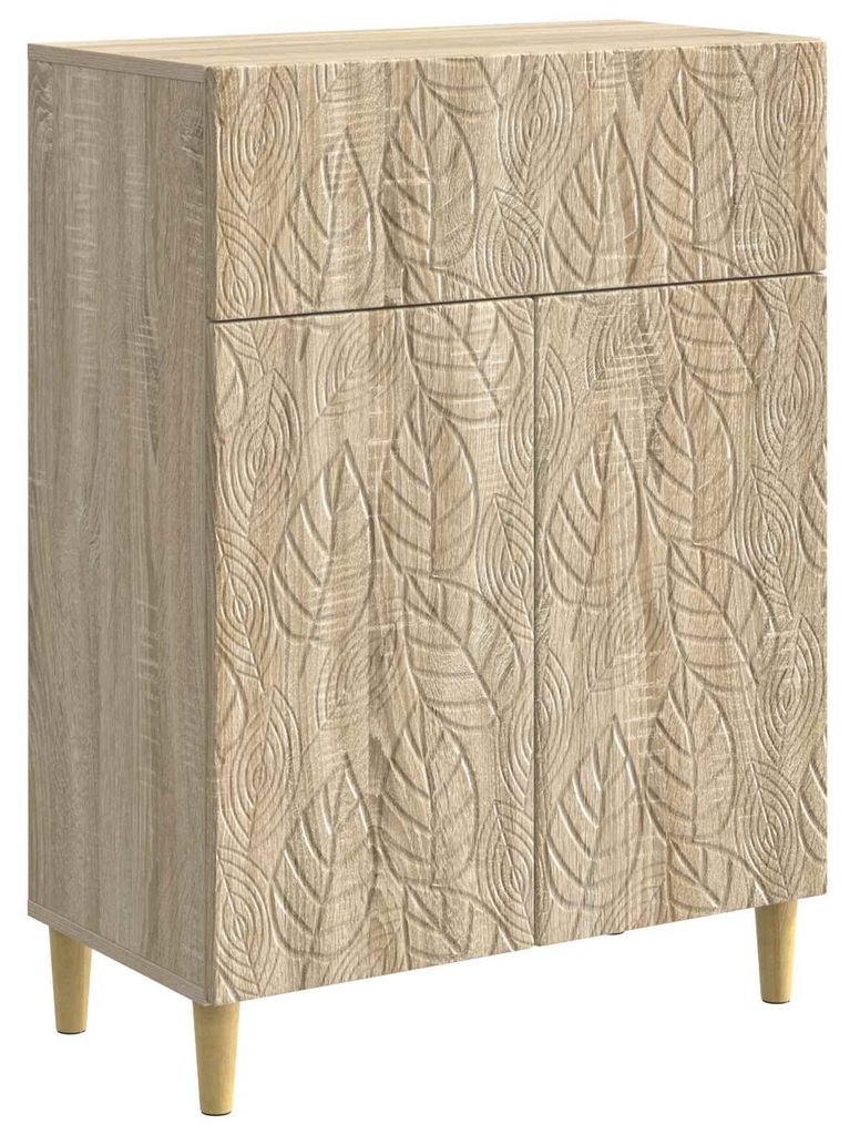 Sideboard Sonoma-Eiche 66 x 34,5 x 90 cm Holzwerkstoff