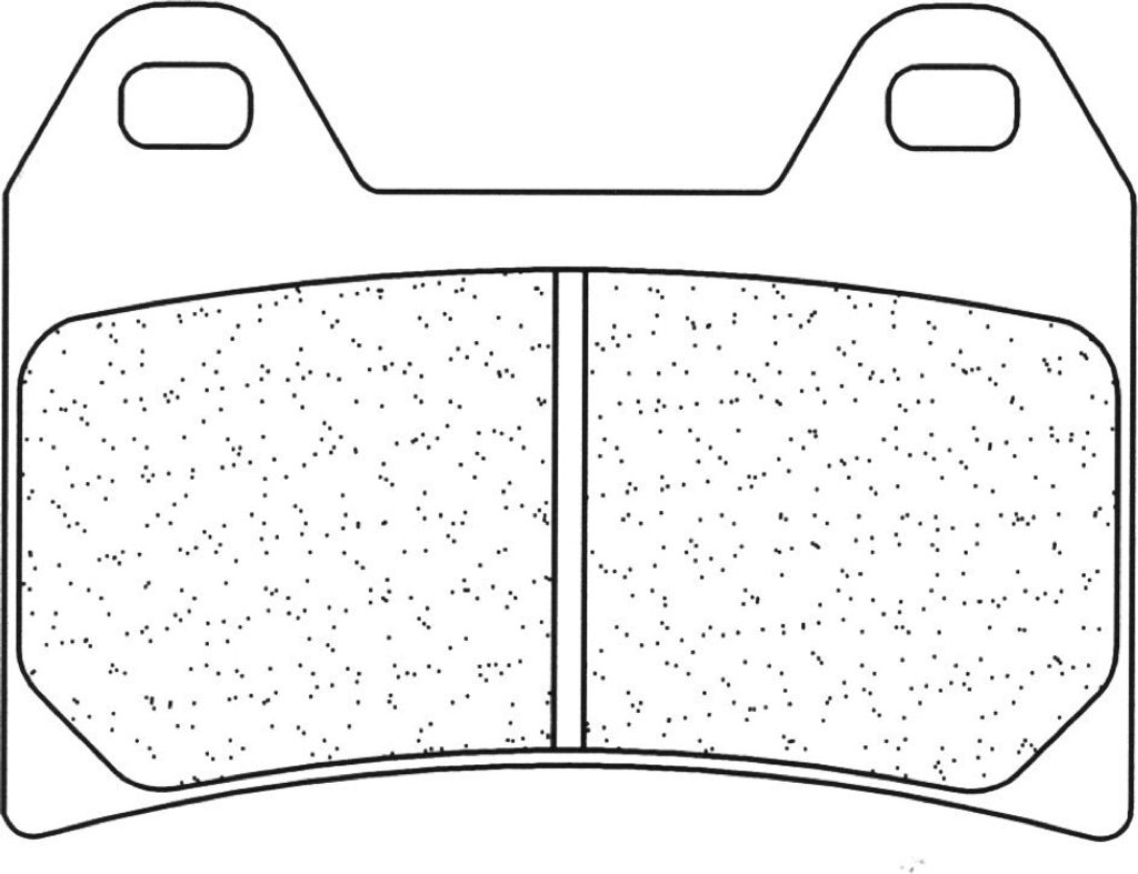 Cl Brakes 2539xbk5 Sinterbremsbeläge Silber Silber One Size