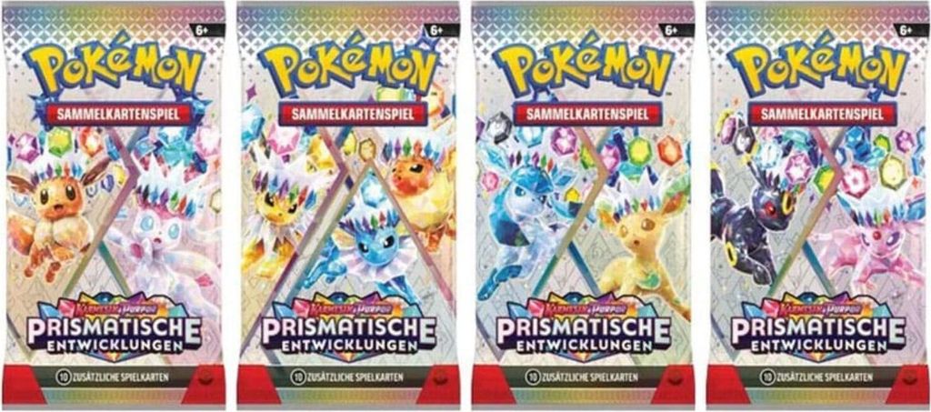 Pokémon Sammelkartenspiel: Boosterbundle Prismatische Produktbild 5